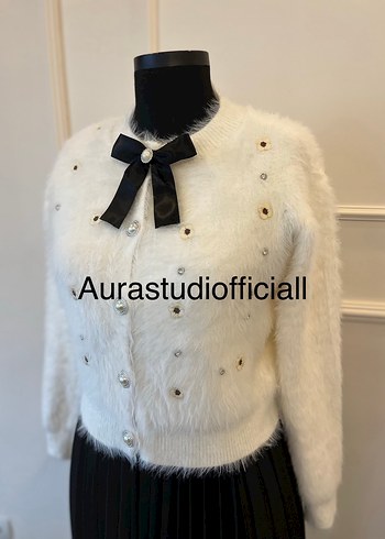 İthal Angora hırka - Görsel 4