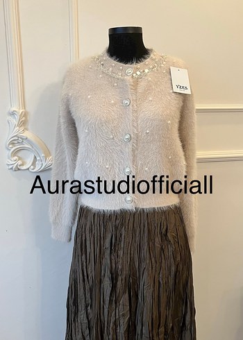 İthal Angora Hırka - Görsel 4