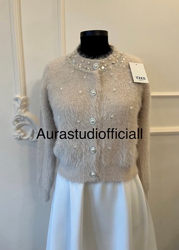 İthal Angora Hırka - Görsel 3