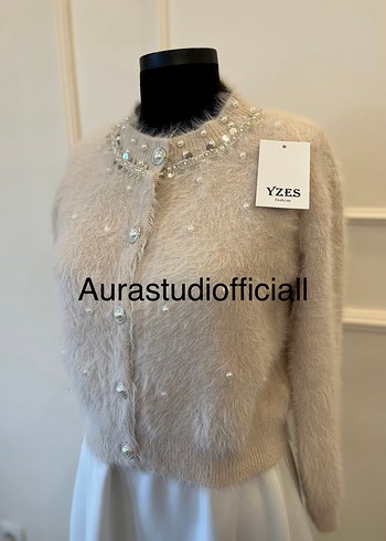 İthal Angora Hırka - Görsel 2