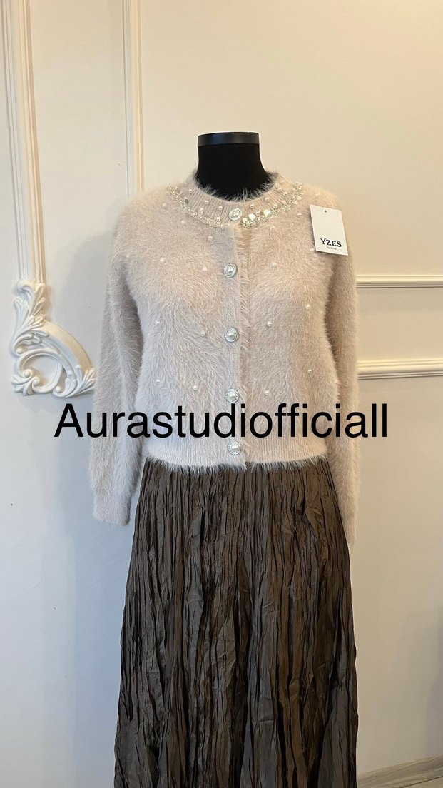 İthal Angora Hırka - Görsel 4