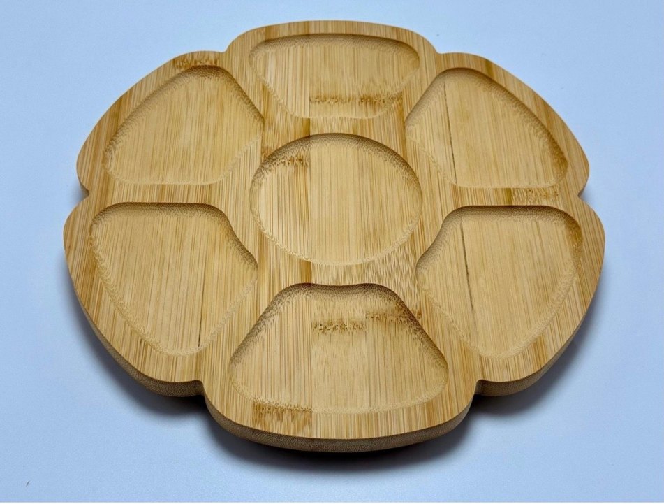 Ahşap dönen sunumluk - Görsel 3