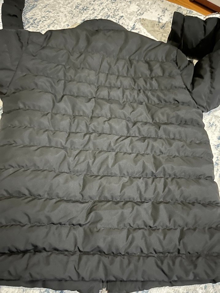 Siyah Fermuarlı Erkek Spor Mont - Görsel 5