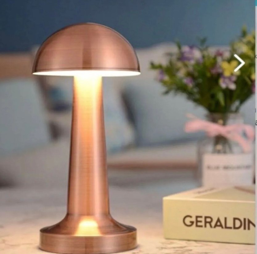 Bej Renkli Masa Lambası - Görsel 4