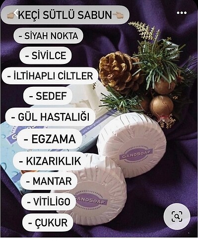 Gaia Keçi sütlü sabun