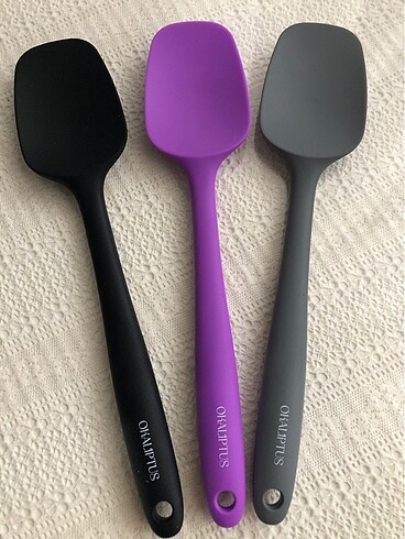  Beden siyah Renk Spatula set