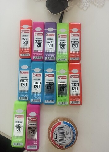 12 li kalem ucu ve bir adet bant - Görsel 2