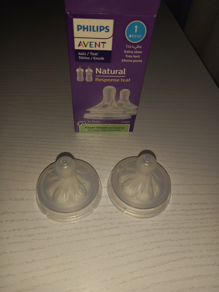 avent philips 1 numara sıfır biberon ucu - Görsel 2