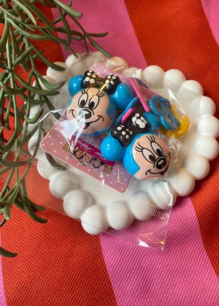 Micket mouse ikili lastik toka - Görsel 3