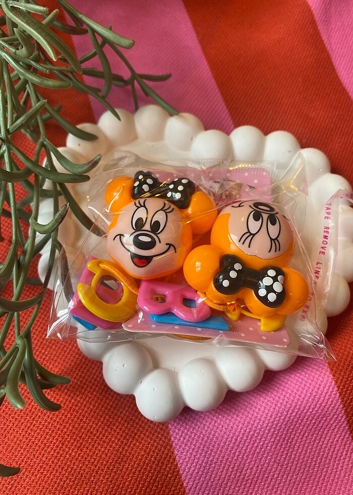 Micket mouse ikili lastik toka - Görsel 4