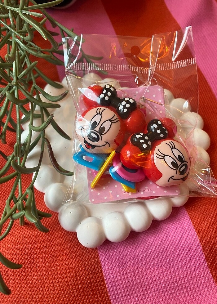 Micket mouse ikili lastik toka - Görsel 5