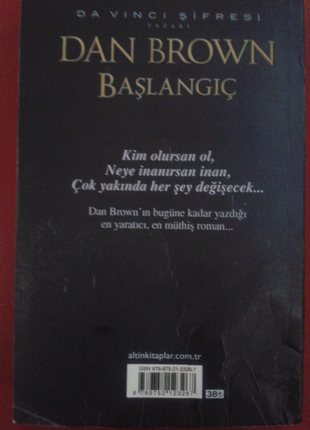 Diğer dan brown başlangıç kitabı