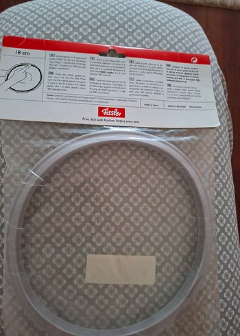  Beden gri Renk Fissler düdüklü tencere lastiği