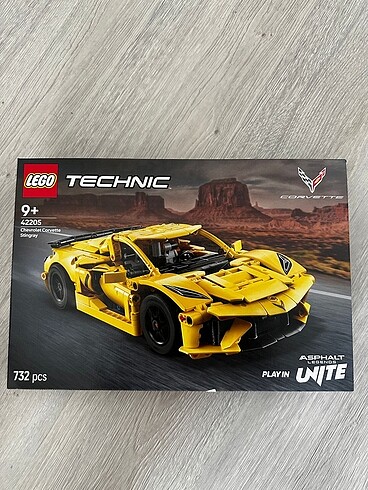 Lego technic Chevrolet corvette araba