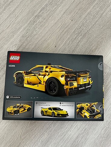 Lacoste Lego technic Chevrolet corvette araba