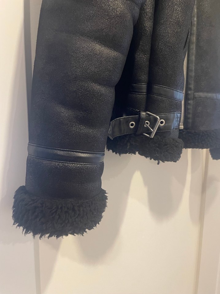 Zara Kürklü Mont - Görsel 3