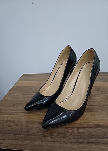 Stiletto ayakkabı koton 