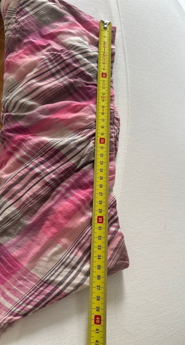 Pembe Gri Pilili Uzun Etek - Görsel 4