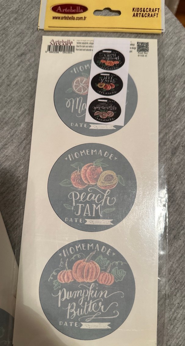 Artobella Ev Yapımı Etiket Seti - Görsel 5