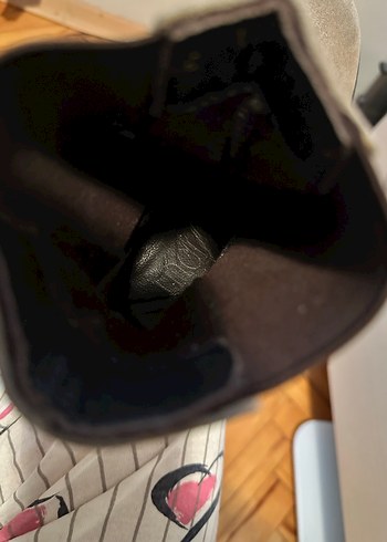 Bej Süet Kadın Dolgu Topuklu Bot - Görsel 5