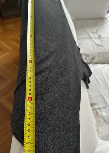 Gri Triko Boğazlı Kadın Kazak - Görsel 4