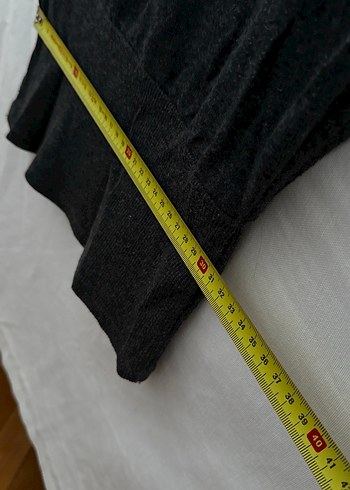 Gri Triko Boğazlı Kadın Kazak - Görsel 5