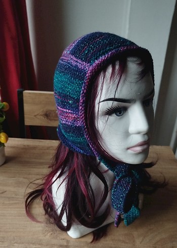 Tasarım Vintage Simli Bonnet - Görsel 2