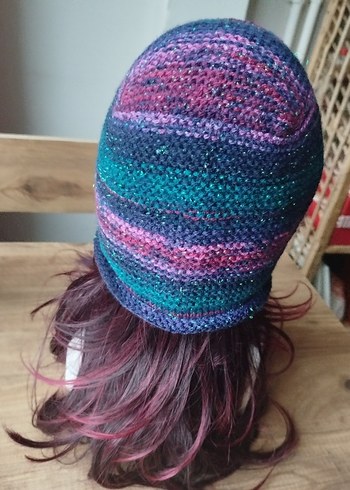 Tasarım Vintage Simli Bonnet - Görsel 4