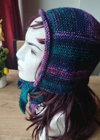 Tasarım Vintage Simli Bonnet - Görsel 3