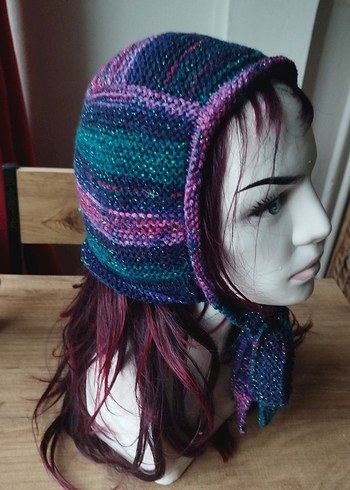 Tasarım Vintage Simli Bonnet - Görsel 5