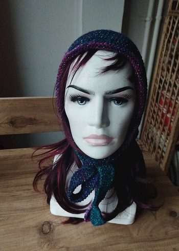 Tasarım Vintage Simli Bonnet - Görsel 6