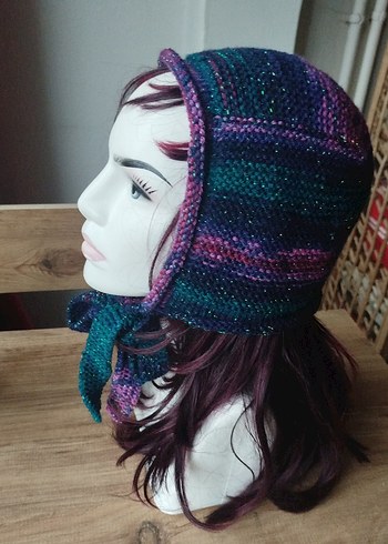 Tasarım Vintage Simli Bonnet - Görsel 7