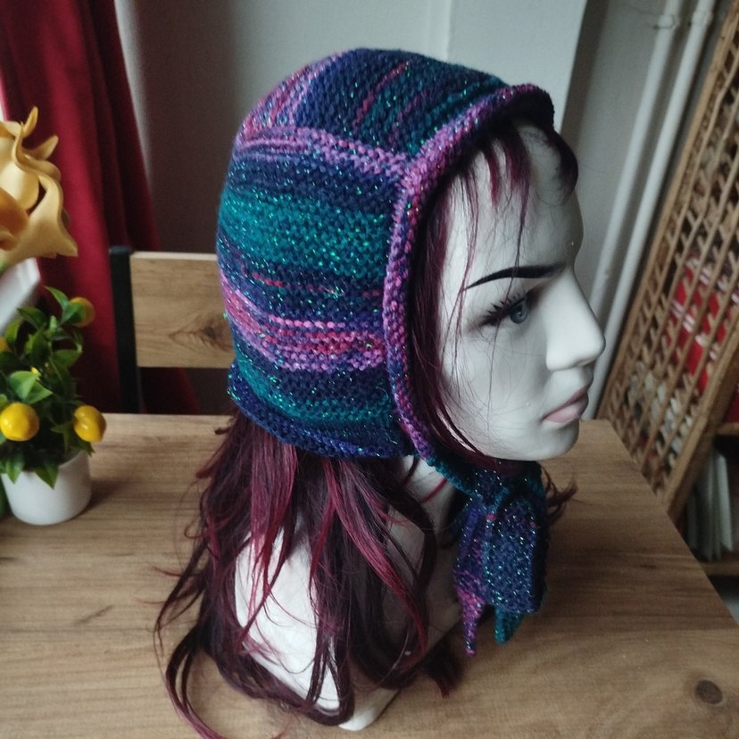 Tasarım Vintage Simli Bonnet - Görsel 5