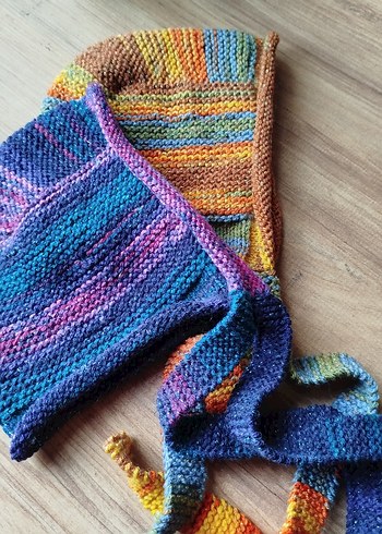 Vintage Tasarım Simli Bonnet - Görsel 2