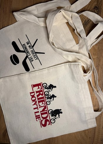 Tasarım Dizi Baskılı Kitap Taşıma Çantası - Görsel 6