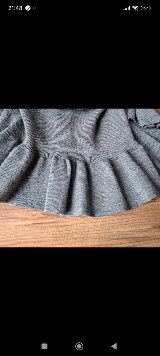 Gri Triko Kadın Elbise - Görsel 3