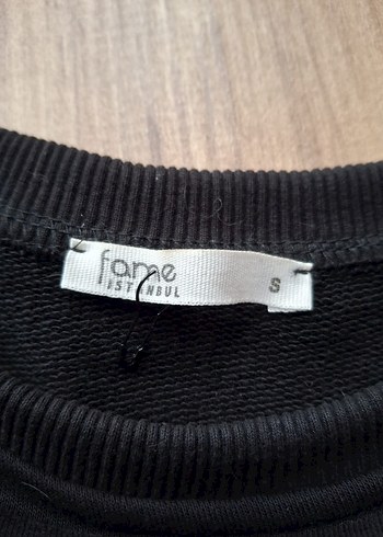 Drapeli Çok Renkli Midi Sweatshirt/Elbise - Görsel 6