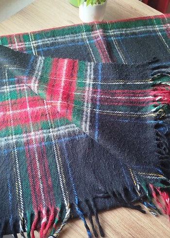 Çok Renkli Ekose Büyük Şal - Görsel 2