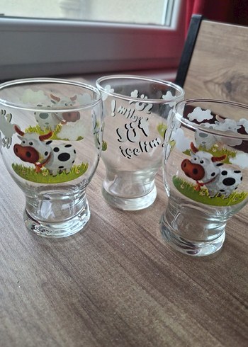 Sıfır İnek Desenli Süt Bardak Seti - Görsel 2