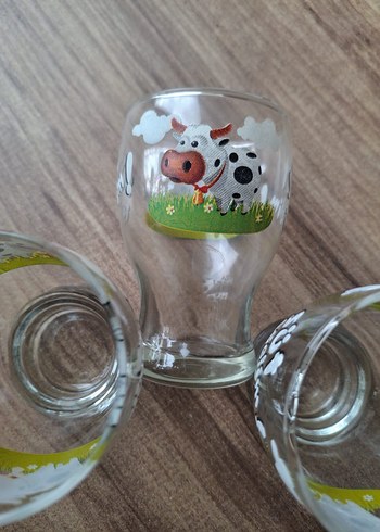 Sıfır İnek Desenli Süt Bardak Seti - Görsel 5