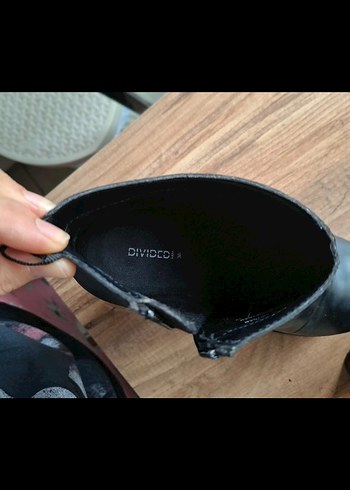 H&M Siyah Goth Kadın Botları - Görsel 5