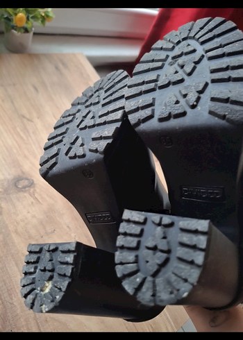 H&M Siyah Goth Kadın Botları - Görsel 7