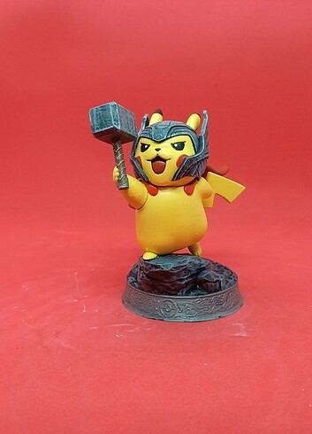 Pikachu - Thor cosplay figürü