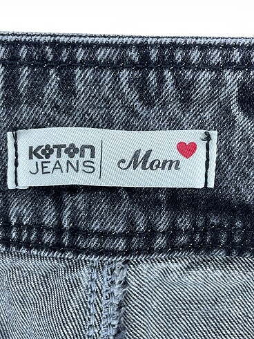 28 Beden gri Renk Koton Jean / Kot %70 İndirimli.