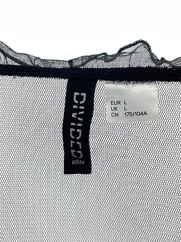 l Beden siyah Renk H&M Kısa Elbise %70 İndirimli.