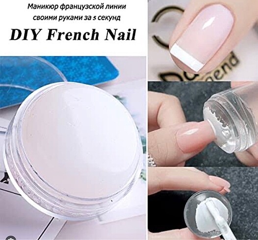 Beden Tırnak damga french stamper