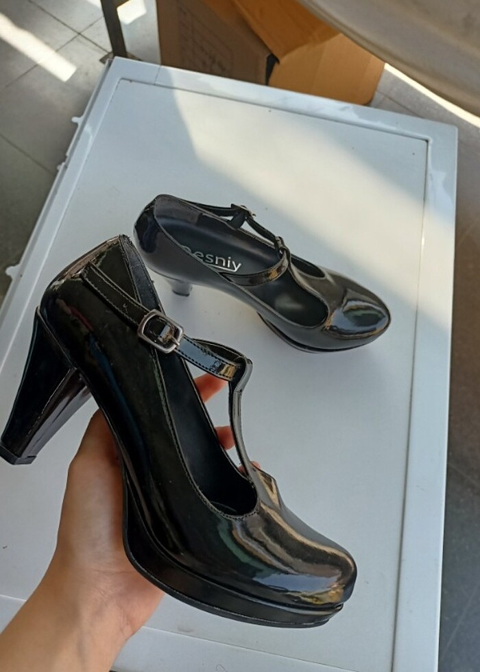 Rugan şık ayakkabı - Görsel 3