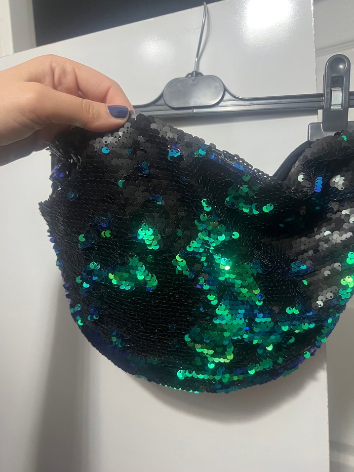 Kadın Mini Payetli Strappy Bustiyer - Görsel 2