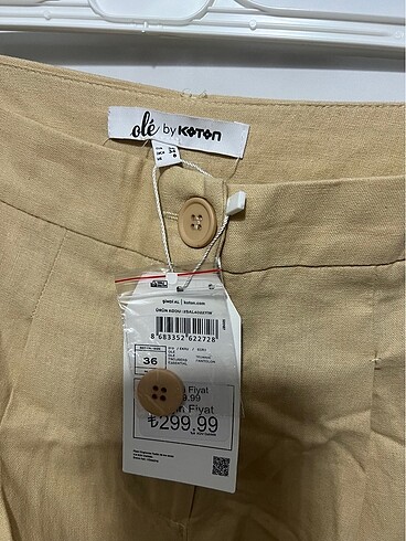 36 Beden Koton pantolon