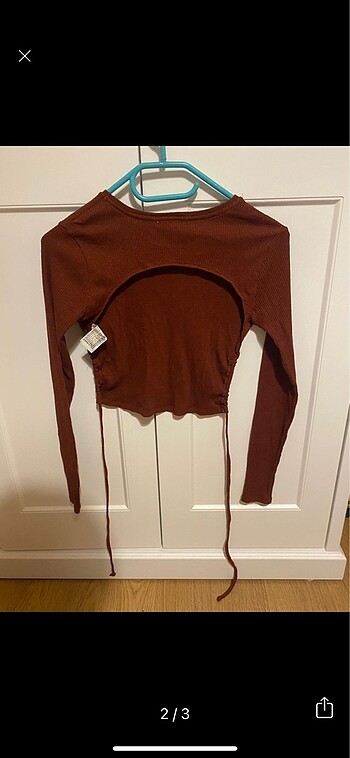 Pull and Bear PULL AND BEAR SIRTI AÇIL CROP